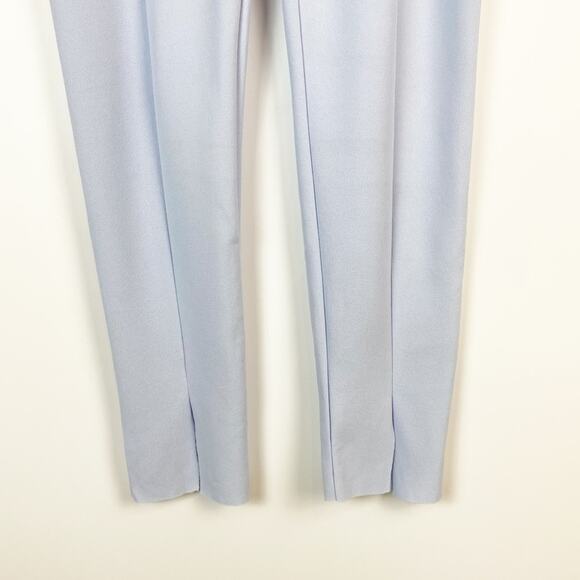 Missguided Jersey Tailored Cigarette Trousers Light Blue Size 6 - Picture 5 of 10